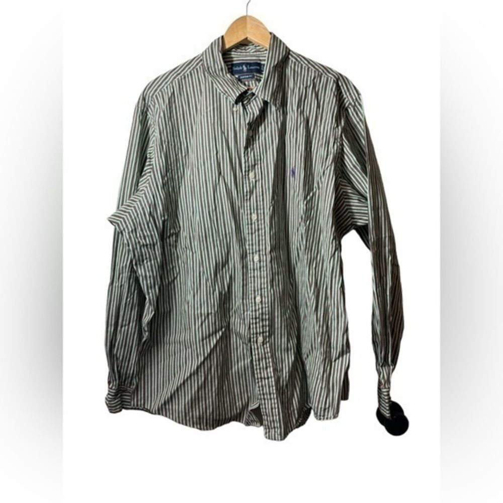 RALPH LAUREN l XXL 18 custom fit button up shirt